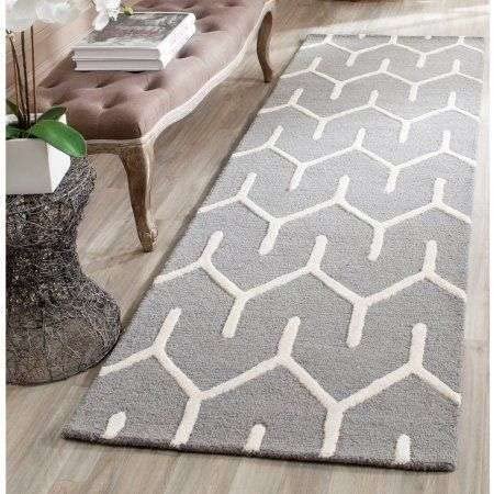 Grey White7 Geo Rug