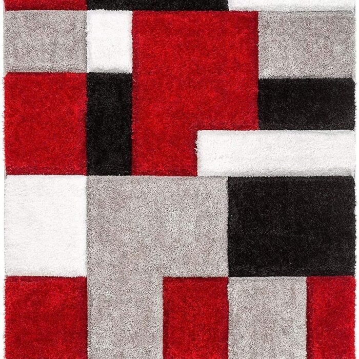 Caixa Vermelha Shaggy Rug