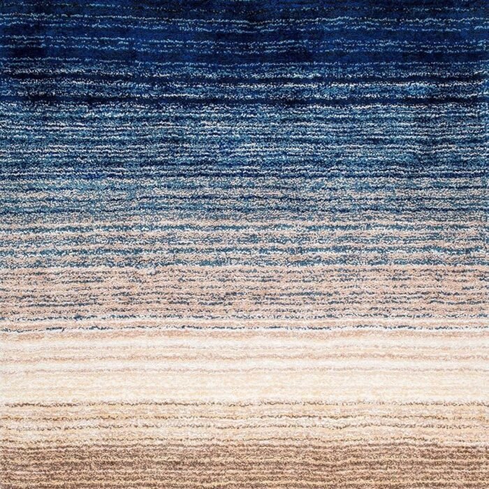 Azul Ombre Shaggy Rug