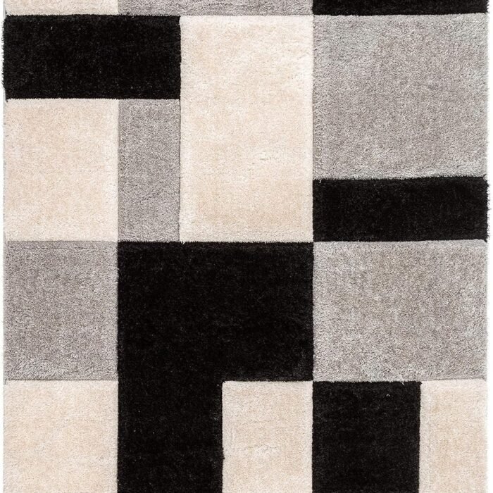 Boîte noire Shaggy Rug