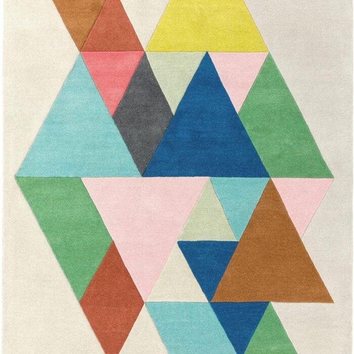 Modern Driehoek Pattern Rug