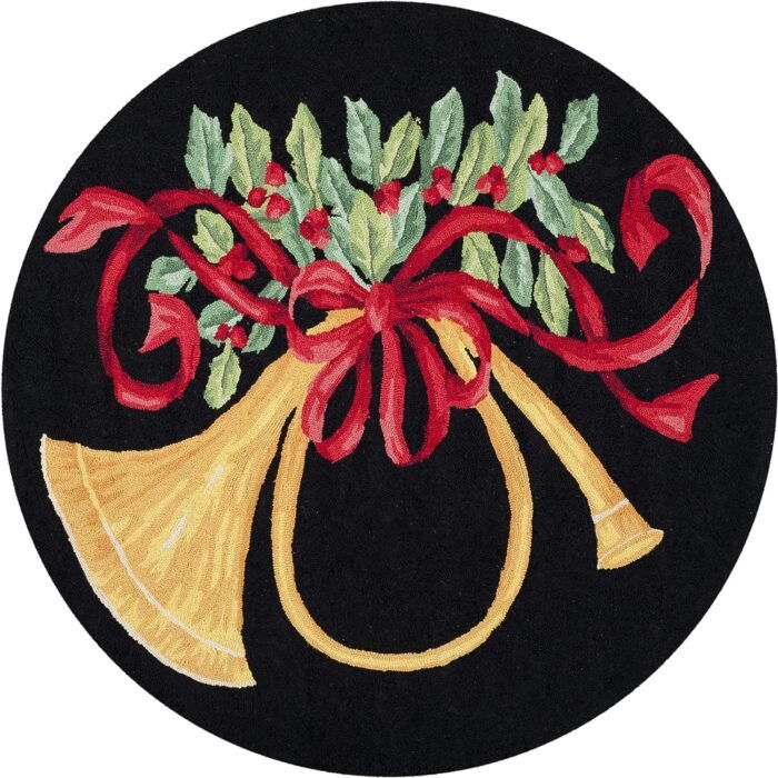 Festive Round Rug