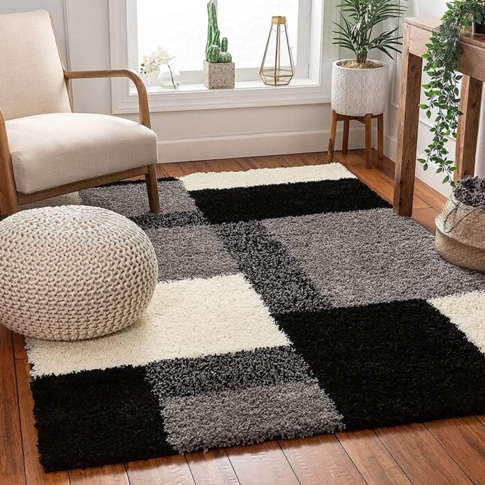 Carpet trends handmade shaggy multi colour carpet