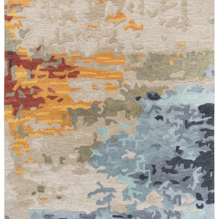 Multi Color Abstract Rug 5