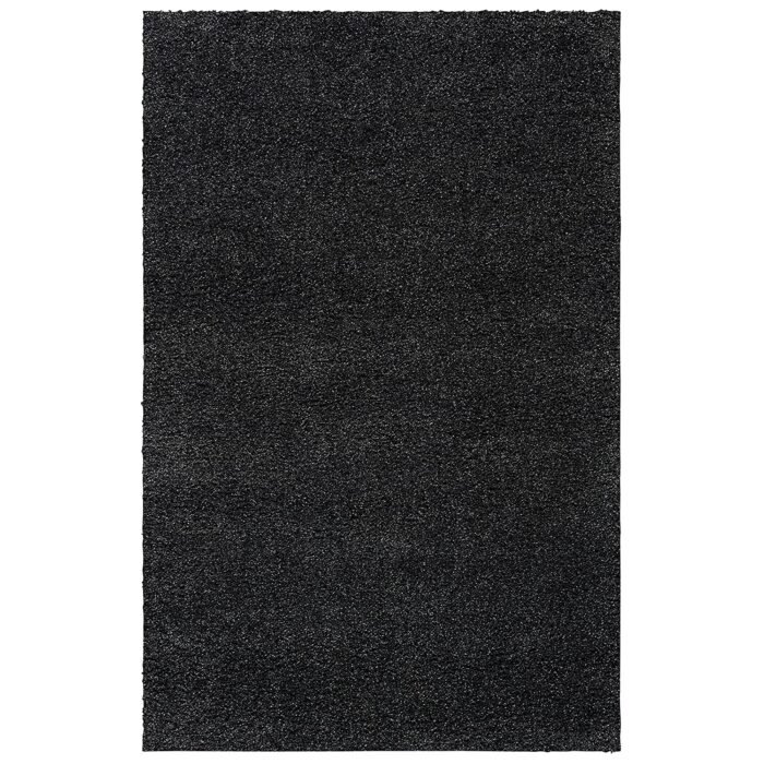 Noir Massif Shaggy Rug