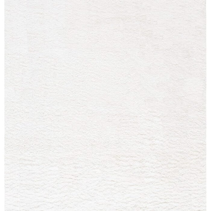 Blanc Glacé Shaggy Rug