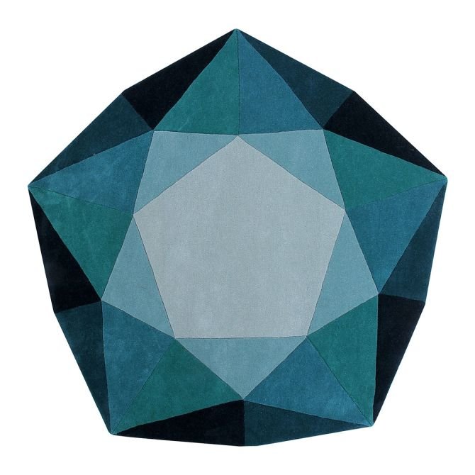 Diamante Poligonale Rug