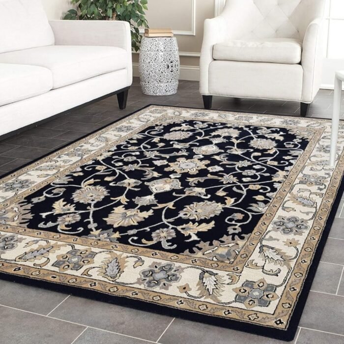 Indian Traditional Art Black