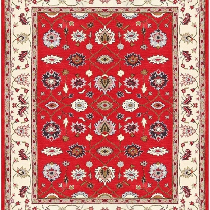 Indian Traditional Art Red