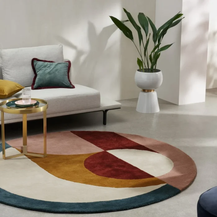 Multi Round Rug