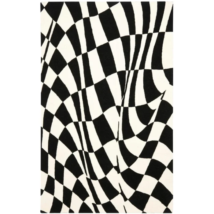 Designer Zebra Pattern Rug